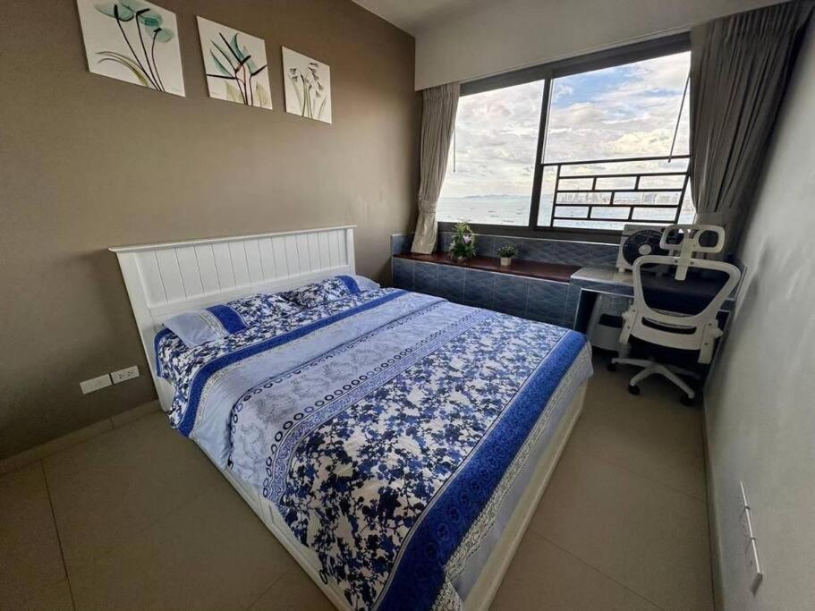 Sea View -High Floor 2 Bed Room Excellent Location Pattaya Luaran gambar