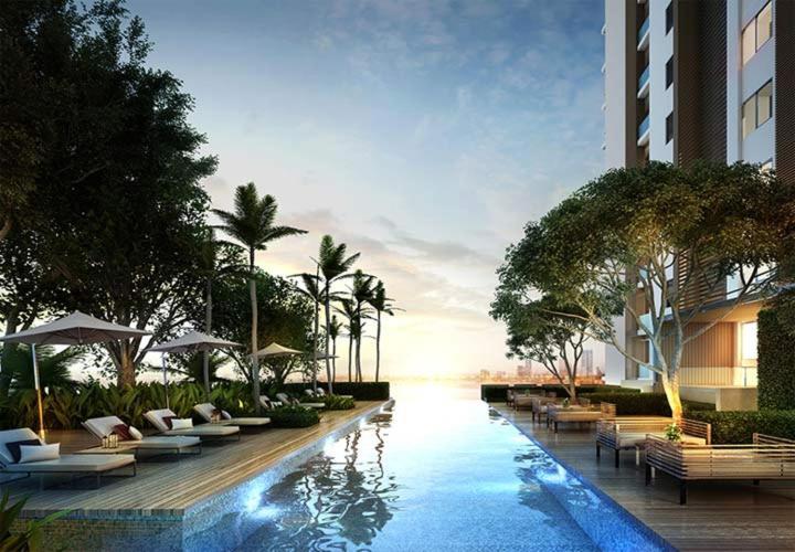 Sea View -High Floor 2 Bed Room Excellent Location Pattaya Luaran gambar