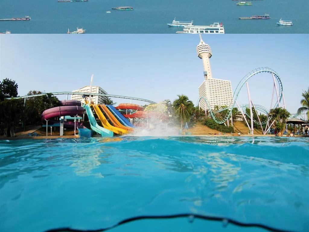 Sea View -High Floor 2 Bed Room Excellent Location Pattaya Luaran gambar